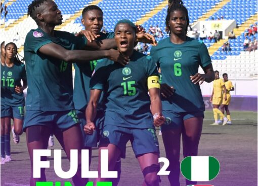WAFCON 2024: Nigeria beats South Africa 2-1, zooms to finals