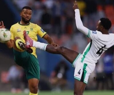 WCQ26: Nigeria Draws 1-1 with South Africa in a tense match